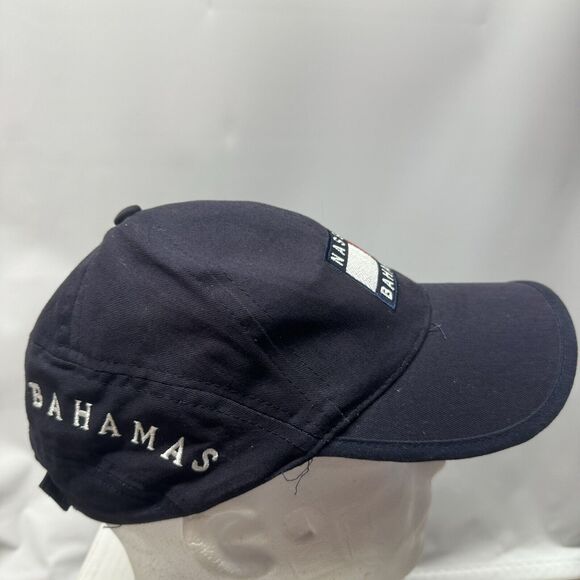 Nassau Bahamas Blue Adjustable Baseball Hat Cap Flag Patch Dorsett Sportswear - Picture 4 of 7